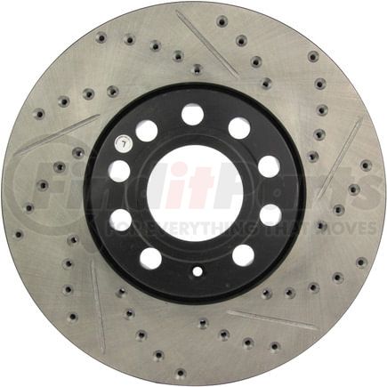 127.33103L by STOPTECH - StopTech Sport Drilled & Slotted Brake Rotor; Front Left