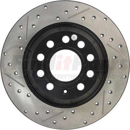 127.33104R by STOPTECH - StopTech Sport Drilled & Slotted Brake Rotor; Rear Right