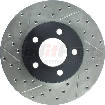 StopTech 127.61051CR Disc Brake Rotor StopTech Sport Cryo Drilled & Slotted Brake Rotor; Front Right
