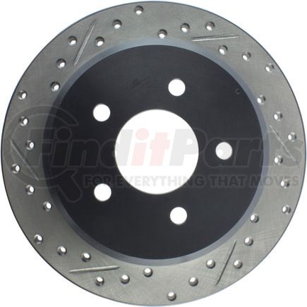 127.61052R by STOPTECH - StopTech Sport Drilled & Slotted Brake Rotor; Rear Right