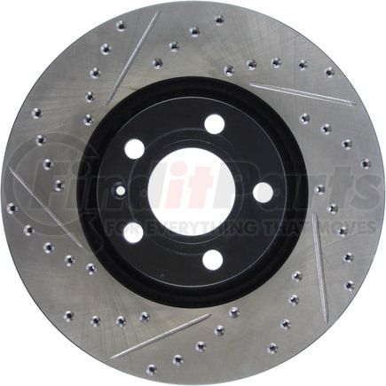 127.33107R by STOPTECH - StopTech Sport Drilled & Slotted Brake Rotor; Front Right