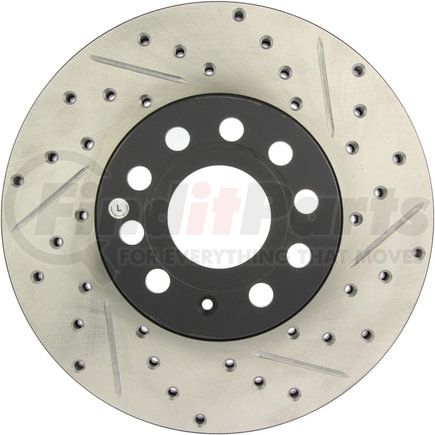 127.33110L by STOPTECH - StopTech Sport Drilled & Slotted Brake Rotor; Front and Rear Left