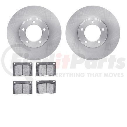 6502-20037 by DYNAMIC FRICTION COMPANY - DFC Brake Rotor with 5000 Advanced Brake Pads