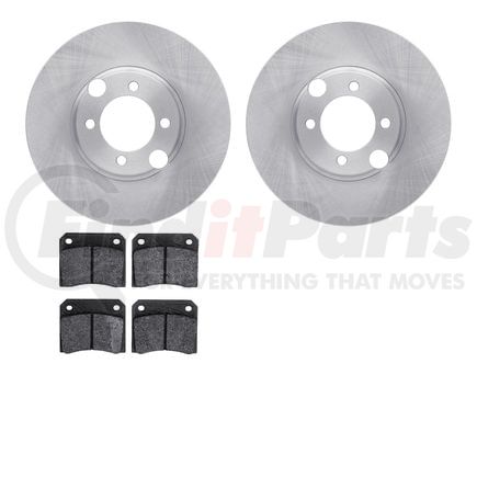 6502-20058 by DYNAMIC FRICTION COMPANY - DFC Brake Rotor with 5000 Advanced Brake Pads