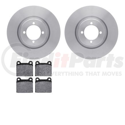 6502-31140 by DYNAMIC FRICTION COMPANY - DFC Brake Rotor with 5000 Advanced Brake Pads