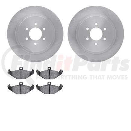 6502-40127 by DYNAMIC FRICTION COMPANY - DFC Brake Rotor with 5000 Advanced Brake Pads