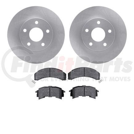 6502-52051 by DYNAMIC FRICTION COMPANY - DFC Brake Rotor with 5000 Advanced Brake Pads