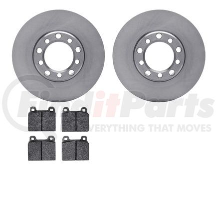 6502-63164 by DYNAMIC FRICTION COMPANY - DFC Brake Rotor with 5000 Advanced Brake Pads