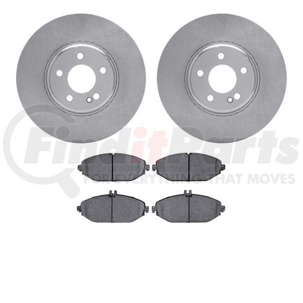 6502-63439 by DYNAMIC FRICTION COMPANY - DFC Brake Rotor with 5000 Advanced Brake Pads