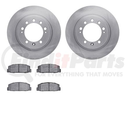 6502-72074 by DYNAMIC FRICTION COMPANY - DFC Brake Rotor with 5000 Advanced Brake Pads