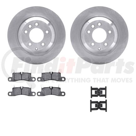 6512-02141 by DYNAMIC FRICTION COMPANY - Brake Rotor with 5000 Brake Pads and Hardware Kit