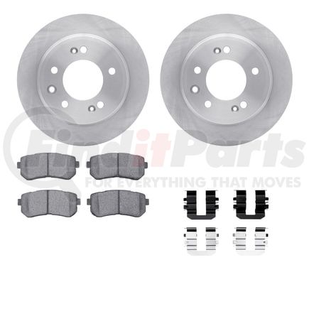 6512-03288 by DYNAMIC FRICTION COMPANY - Brake Rotor with 5000 Brake Pads and Hardware Kit