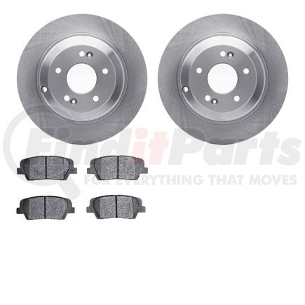 6512-03303 by DYNAMIC FRICTION COMPANY - Brake Rotor with 5000 Brake Pads and Hardware Kit