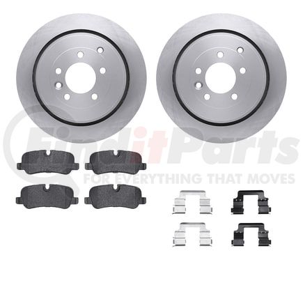 6512-11081 by DYNAMIC FRICTION COMPANY - Brake Rotor with 5000 Brake Pads and Hardware Kit