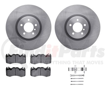 6512-11122 by DYNAMIC FRICTION COMPANY - Brake Rotor with 5000 Brake Pads and Hardware Kit