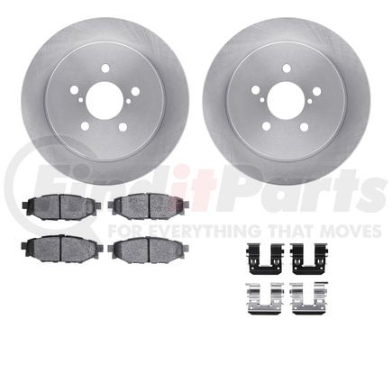 6512-13150 by DYNAMIC FRICTION COMPANY - Brake Rotor with 5000 Brake Pads and Hardware Kit