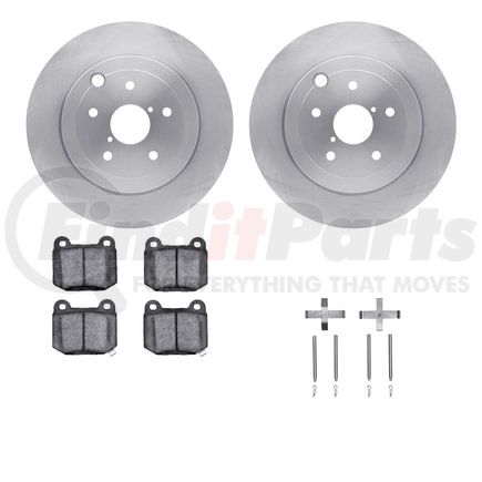 6512-13156 by DYNAMIC FRICTION COMPANY - Brake Rotor with 5000 Brake Pads and Hardware Kit