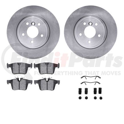 6512-20167 by DYNAMIC FRICTION COMPANY - Brake Rotor with 5000 Brake Pads and Hardware Kit