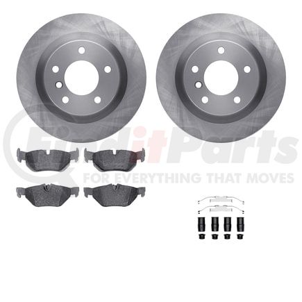 6512-31463 by DYNAMIC FRICTION COMPANY - Brake Rotor with 5000 Brake Pads and Hardware Kit