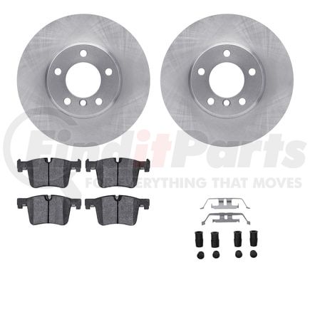 6512-31469 by DYNAMIC FRICTION COMPANY - Brake Rotor with 5000 Brake Pads and Hardware Kit