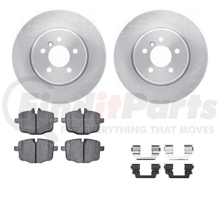 6512-31538 by DYNAMIC FRICTION COMPANY - Brake Rotor with 5000 Brake Pads and Hardware Kit
