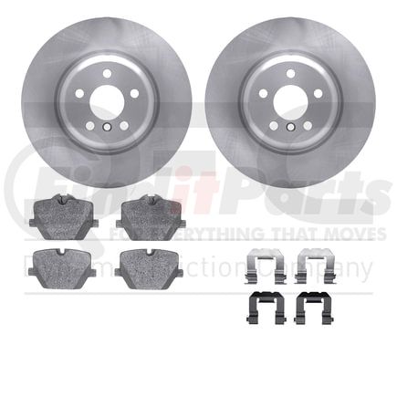 6512-31620 by DYNAMIC FRICTION COMPANY - Brake Rotor with 5000 Brake Pads and Hardware Kit