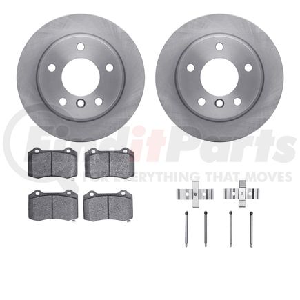 6512-39133 by DYNAMIC FRICTION COMPANY - Brake Rotor with 5000 Brake Pads and Hardware Kit