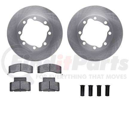 6512-40306 by DYNAMIC FRICTION COMPANY - Brake Rotor with 5000 Brake Pads and Hardware Kit