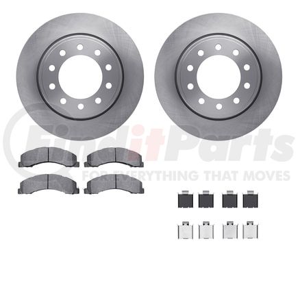 6512-40474 by DYNAMIC FRICTION COMPANY - Brake Rotor with 5000 Brake Pads and Hardware Kit