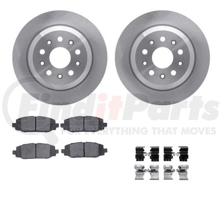 6512-42234 by DYNAMIC FRICTION COMPANY - Brake Rotor with 5000 Brake Pads and Hardware Kit