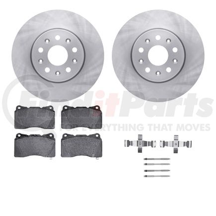 6512-46272 by DYNAMIC FRICTION COMPANY - Brake Rotor with 5000 Brake Pads and Hardware Kit