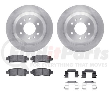 6512-48289 by DYNAMIC FRICTION COMPANY - Brake Rotor with 5000 Brake Pads and Hardware Kit