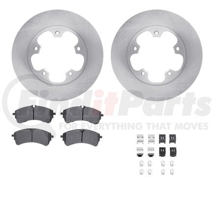 6512-54241 by DYNAMIC FRICTION COMPANY - Disc Brake Kit