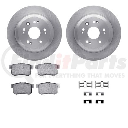 6512-59294 by DYNAMIC FRICTION COMPANY - Brake Rotor with 5000 Brake Pads and Hardware Kit