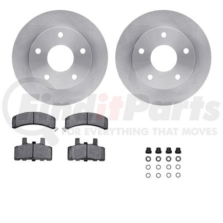 6212-40366 by DYNAMIC FRICTION COMPANY - Brake Rotor- HD Brake Pad - Hardware