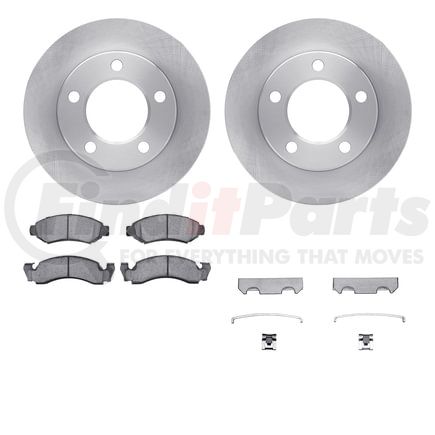 6212-42138 by DYNAMIC FRICTION COMPANY - Brake Rotor- HD Brake Pad - Hardware