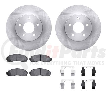 6212-47292 by DYNAMIC FRICTION COMPANY - Brake Rotor- HD Brake Pad - Hardware