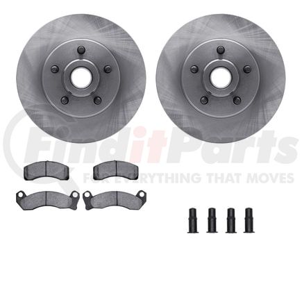 6212-56035 by DYNAMIC FRICTION COMPANY - Brake Rotor- HD Brake Pad - Hardware