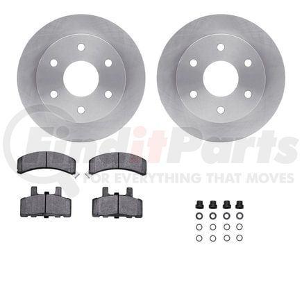 6412-48010 by DYNAMIC FRICTION COMPANY - Brake Rotor- HD Brake Pad - Hardware