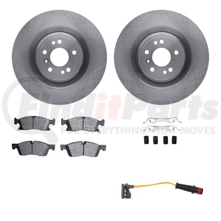 6422-63004 by DYNAMIC FRICTION COMPANY - Brake Rotor- HD Brake Pad - Hardware and Sensor