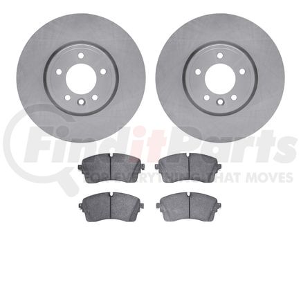 6502-11182 by DYNAMIC FRICTION COMPANY - DFC Brake Rotor with 5000 Advanced Brake Pads