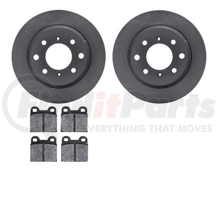 6502-16003 by DYNAMIC FRICTION COMPANY - DFC Brake Rotor with 5000 Advanced Brake Pads