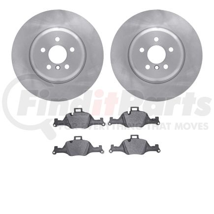 6602-31496 by DYNAMIC FRICTION COMPANY - Rotors with 5000 Euro Ceramic Brake Pads