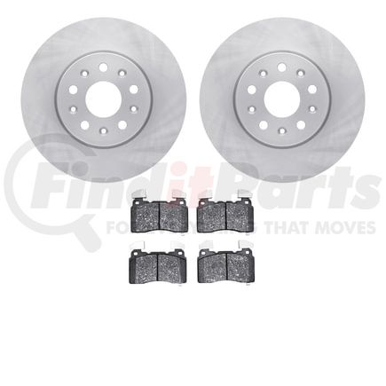 6602-46079 by DYNAMIC FRICTION COMPANY - Rotors with 5000 Euro Ceramic Brake Pads