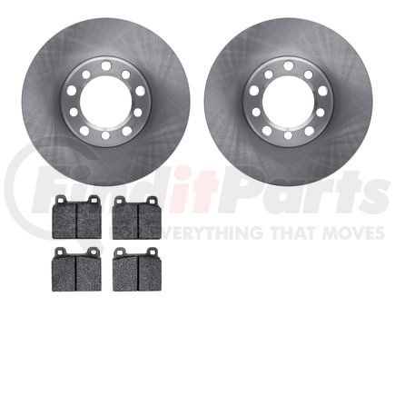 6602-63023 by DYNAMIC FRICTION COMPANY - Rotors with 5000 Euro Ceramic Brake Pads