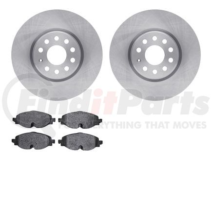 6602-74226 by DYNAMIC FRICTION COMPANY - Rotors with 5000 Euro Ceramic Brake Pads