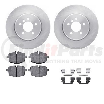 6612-31372 by DYNAMIC FRICTION COMPANY - Rotors with 5000 Euro Ceramic Brake Pads includes Hardware