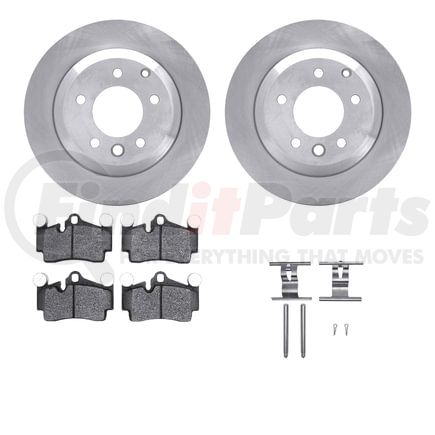 6512-74427 by DYNAMIC FRICTION COMPANY - Brake Rotor with 5000 Brake Pads and Hardware Kit