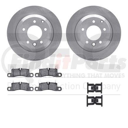 6512-74431 by DYNAMIC FRICTION COMPANY - Brake Rotor with 5000 Brake Pads and Hardware Kit