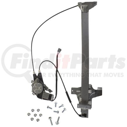 RPAFD-033 by AISIN - Power Window Regulator Assembly w/ Motor